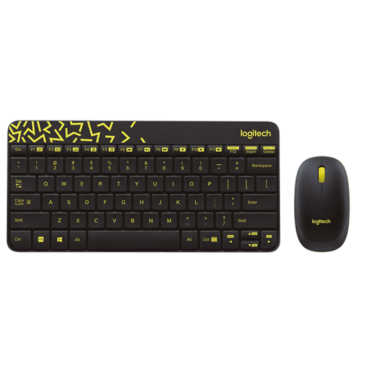 Bàn phím chuột Logitech MK240 Nano - kết nối Không dây Usb 2.4 Ghz - Hàng Chính Hãng