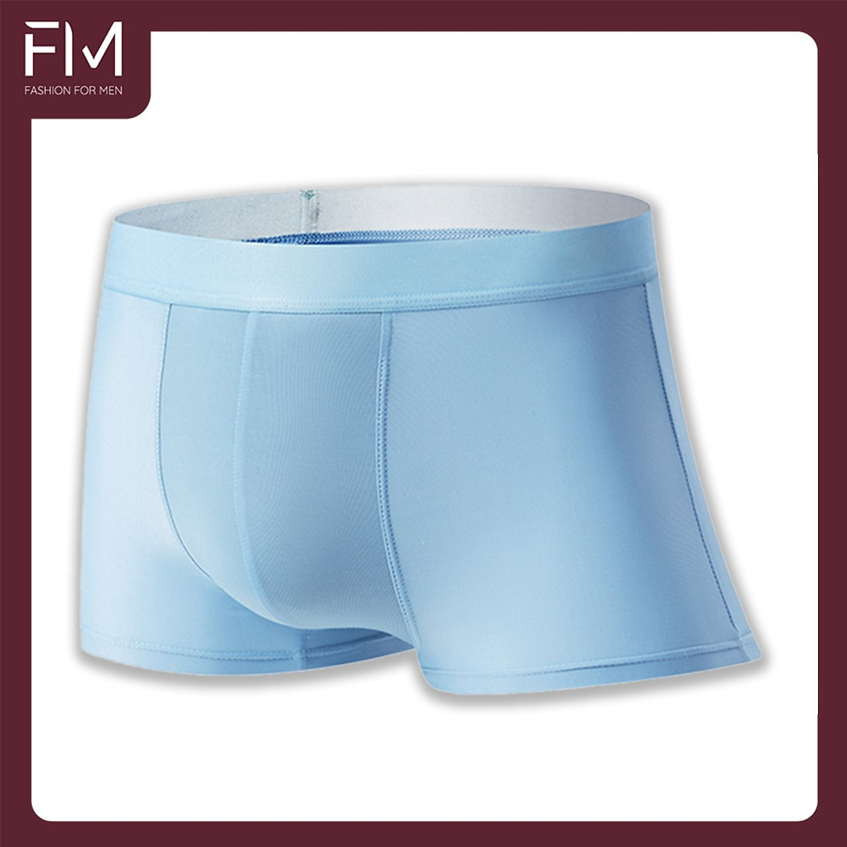 Combo 3 quần lót boxer trơn, chất thun mềm mịn thấm hút mồ hôi tốt, co giãn tốt, - FORMEN SHOP - FMQS018