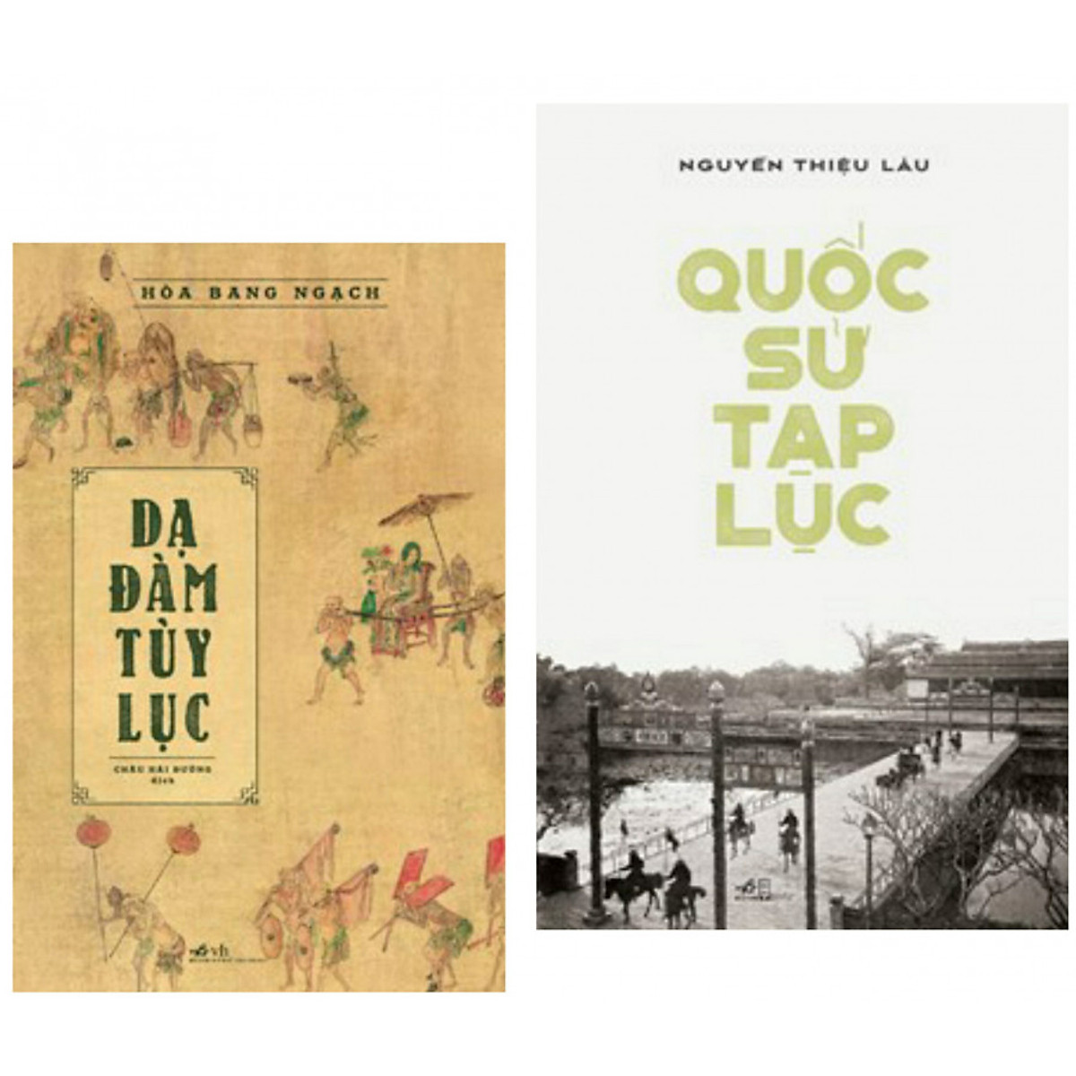 Combo sách lịch sử hay : Dạ đàm tùy lục + Quốc sử tạp lục - Combo sách có một vị trí quan trọng trong lòng đọc giả say mê văn chương cổ điển - Tặng kèm bookmark thiết kế 