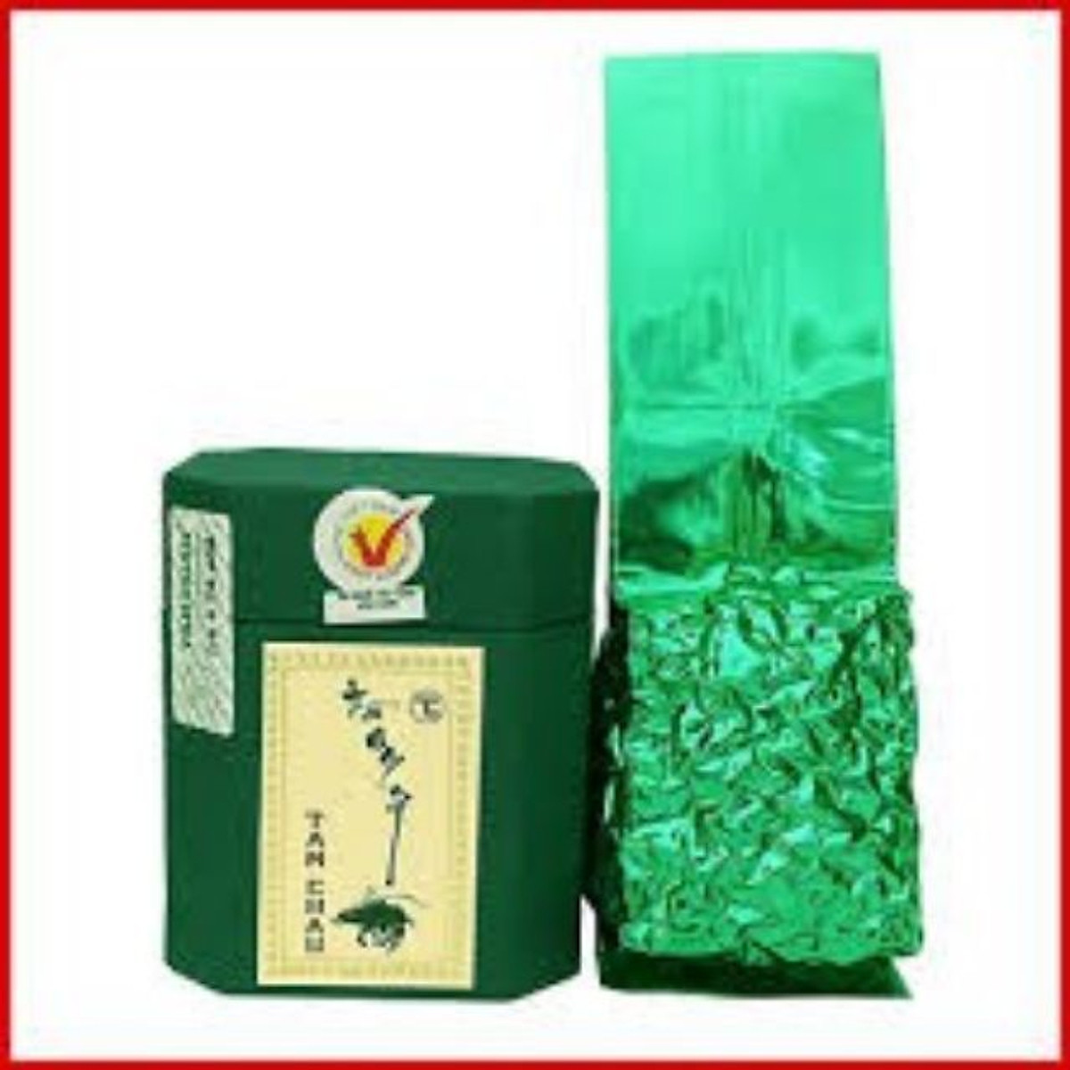 Trà Oolong hộp xanh Tâm Châu 100g