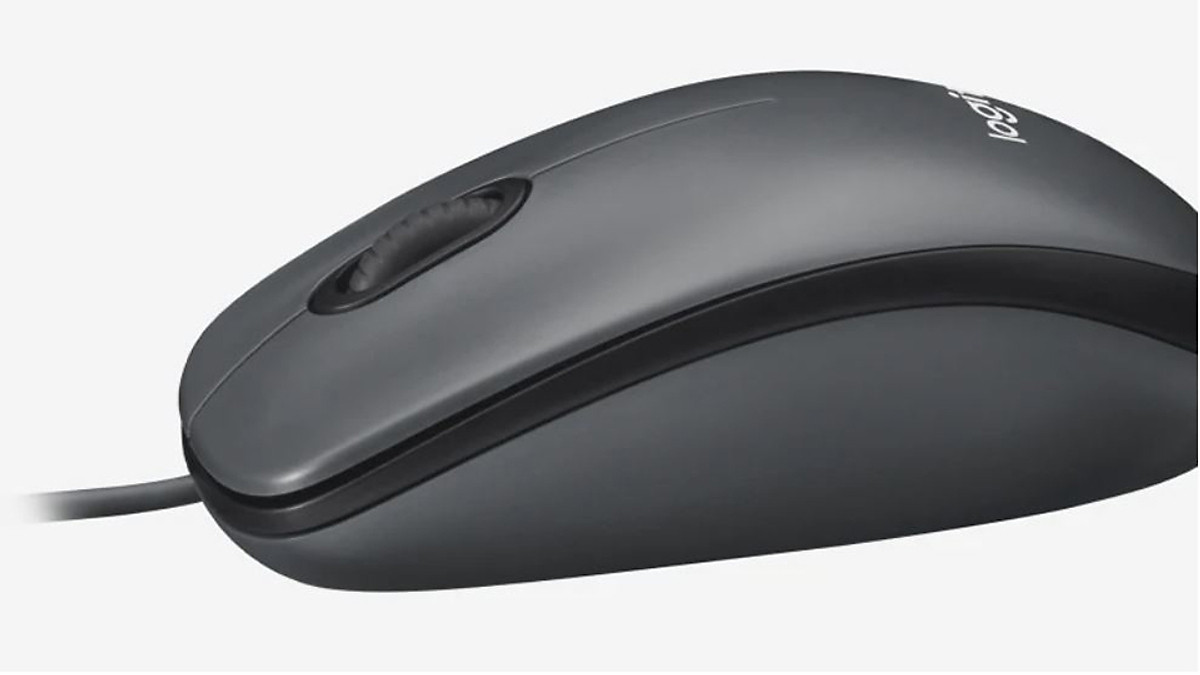 Chuột có dây Logitech M90 - Hàng Chính Hãng