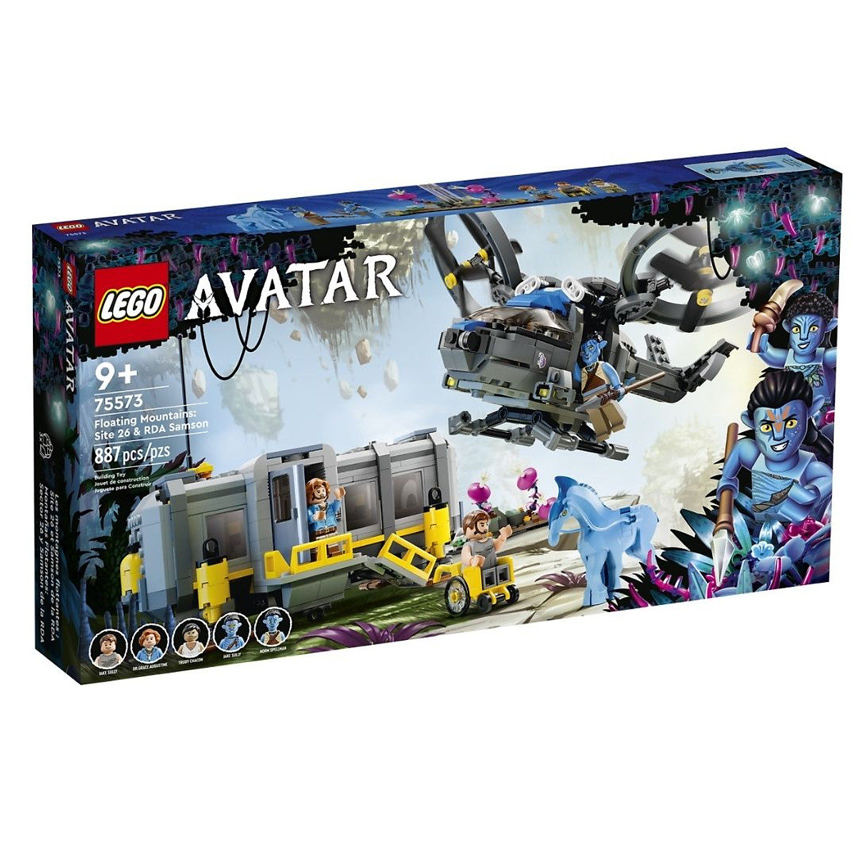 LEGO AVATAR 75573: Cùng chiêm ngưỡng bộ sưu tập LEGO mới nhất AVATAR 75573, trong đó những nhân vật yêu thích trong Avatar được tạo thành từ hình dáng những mảnh ghép xếp Lego. Với thiết kế độc đáo và chất lượng tuyệt vời, bộ sưu tập LEGO AVATAR 75573 sẽ đem lại những giờ phút tuyệt vời cho các fan của trò chơi xếp hình.