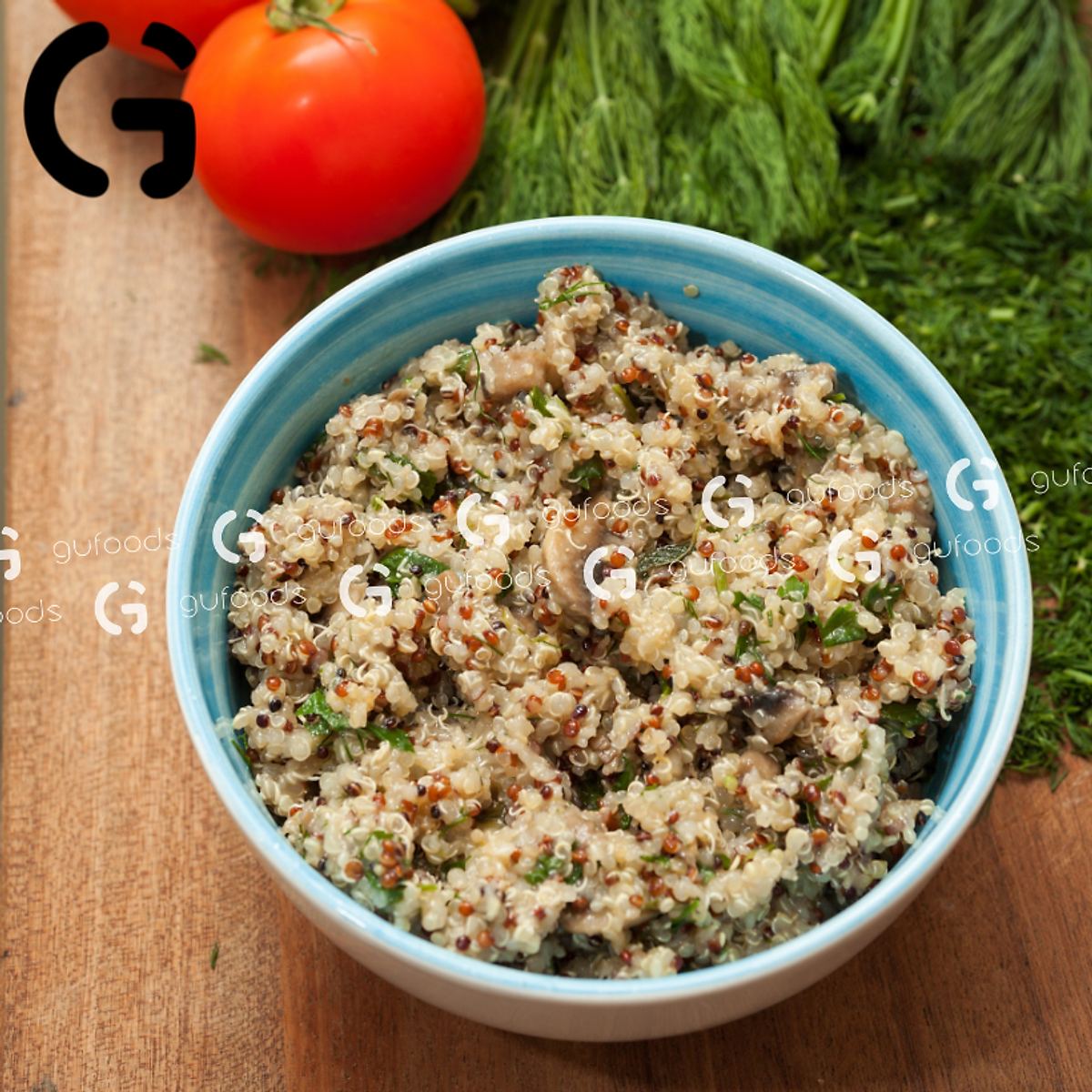 Hạt quinoa (diêm mạch) 3 màu ăn kiêng GUfoods - Giảm cân, Eat clean, Giàu lợi ích sức khoẻ