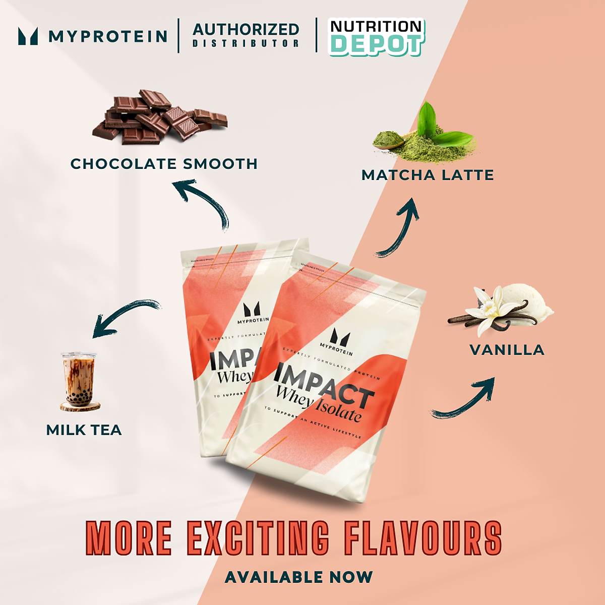 Sữa Tăng Cơ Impact Isolate Protein 2.5kg (100 lần dùng) - Nutrition Depot