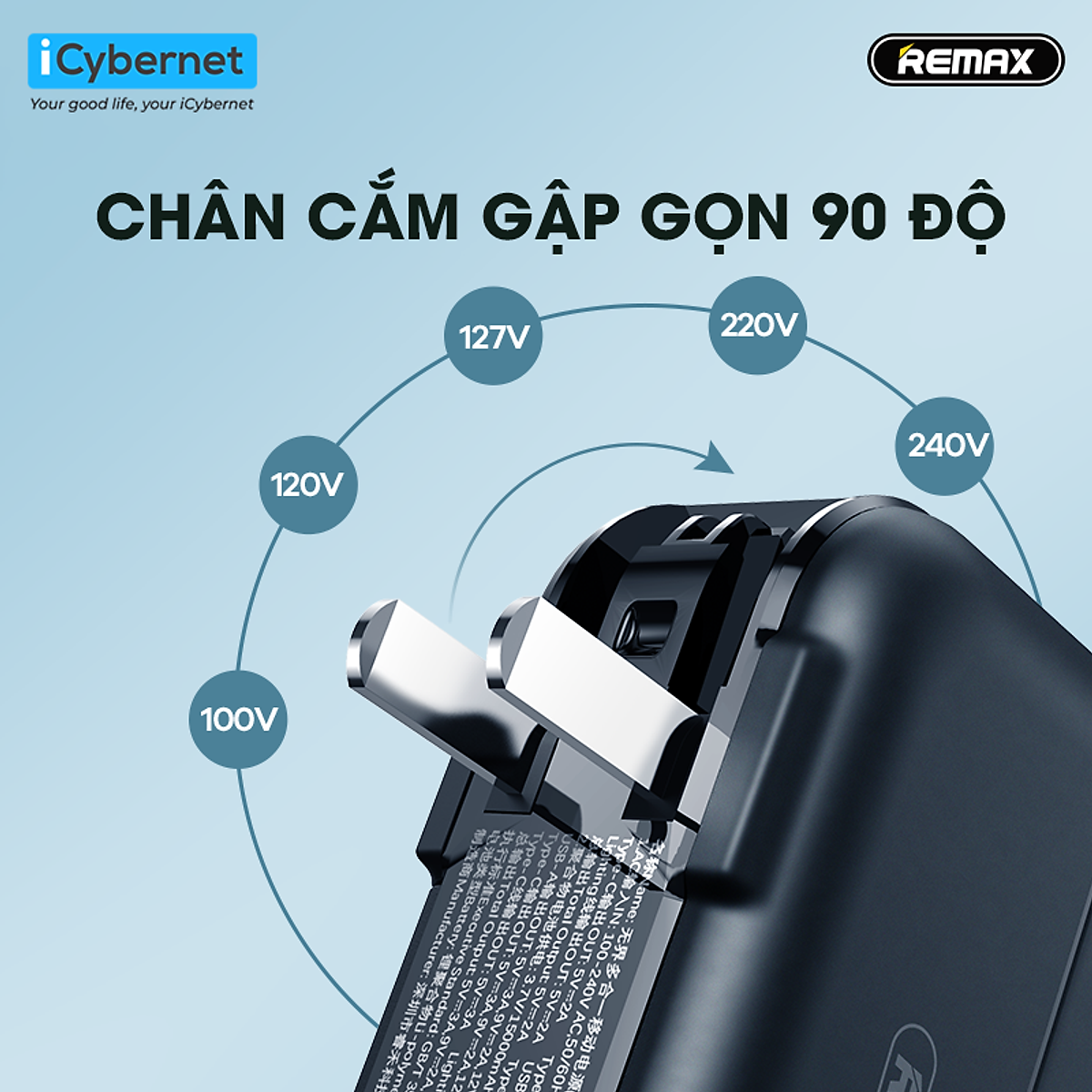 Sạc dự phòng all-in-one dung lượng 10000mAh Remax RPP-145 sạc nhanh 18W tích hợp sạc không dây 10W - Hàng chính hãng