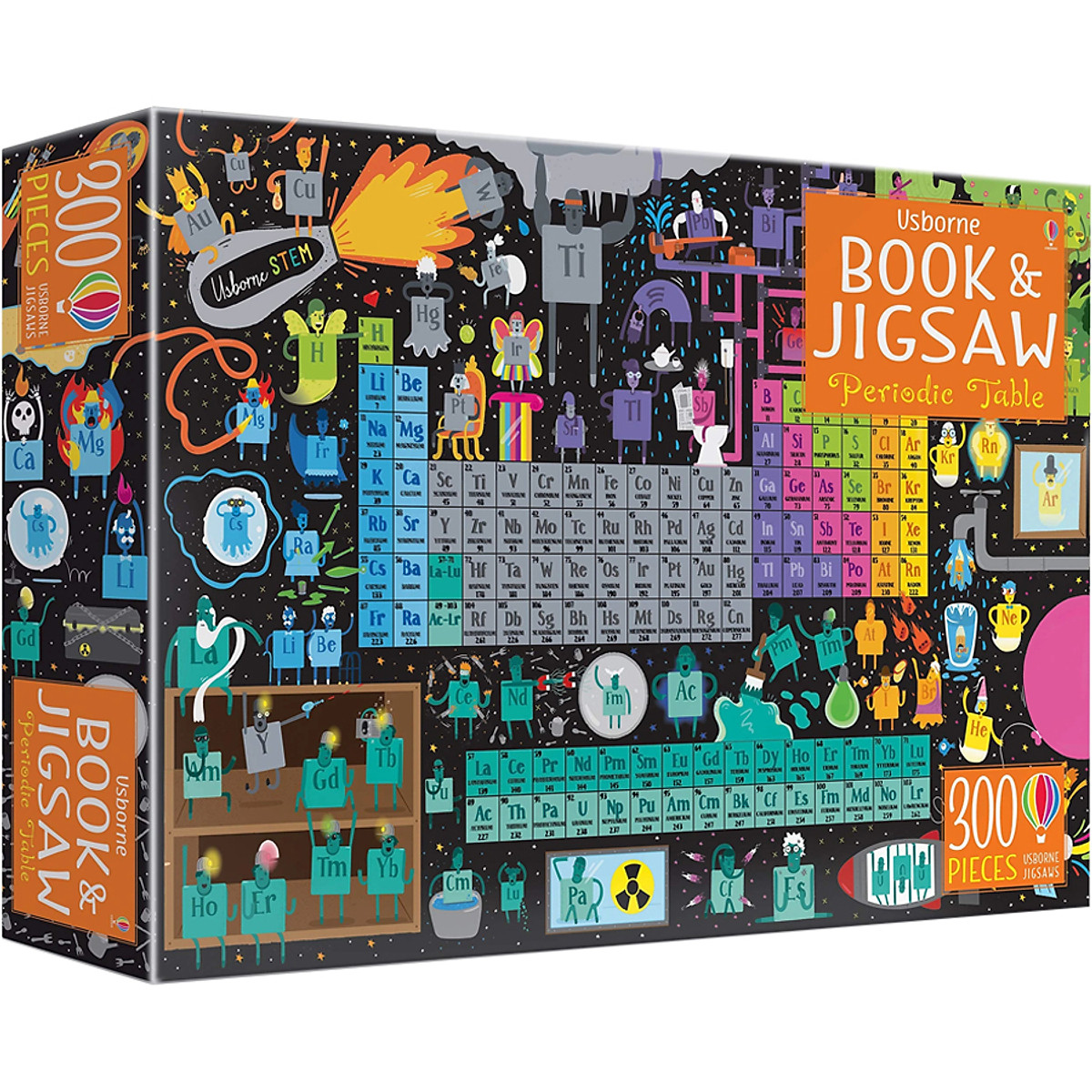 Sách tiếng Anh - Book & Jigsaw Periodic Table