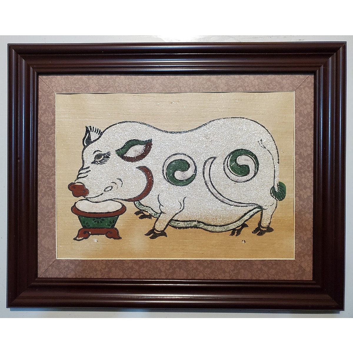 Mua TRANH DÂN GIAN ĐÔNG HỒ - LỢN ĐÀN - LỢN RÁY - TRANH LON DAN tại gallery Minh Quân | Tiki Mua Tranh Dân Gian Đông Hồ - Lợn Đàn - Lợn Ráy - Tranh Lon Dan Tại Gallery Minh Quân | Tiki