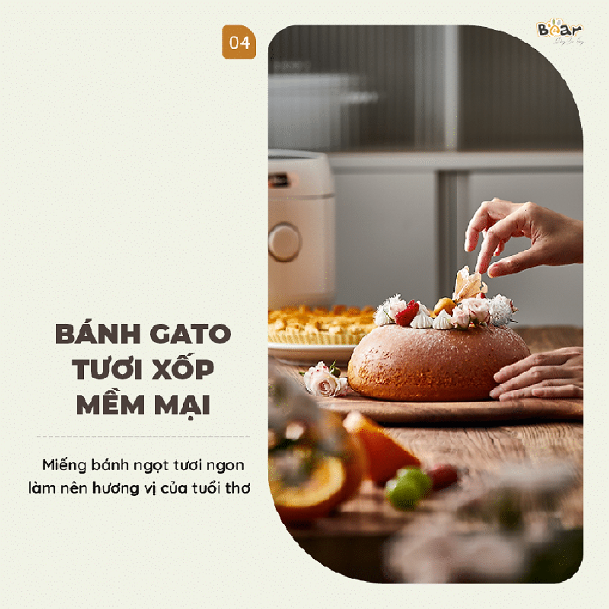 Nồi cơm điện tử đa năng 3L Bear SB-NC30B - Hàng chính hãng