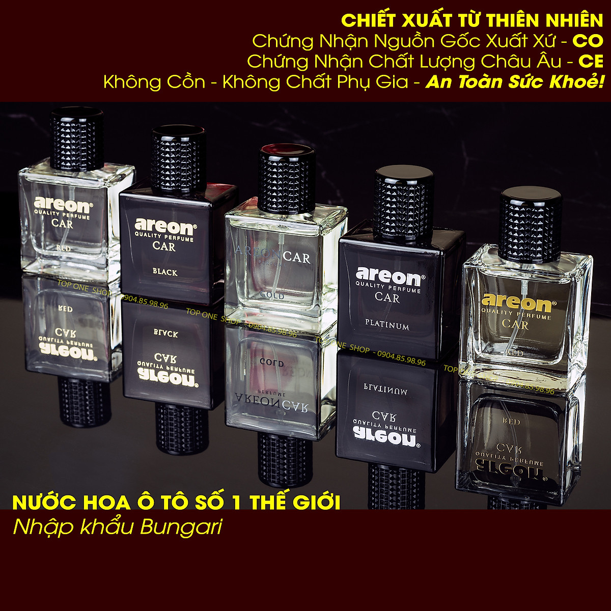 Sáp thơm ô tô hương vani – Areon Ken Vanilla (NHẬP KHẨU BULGARIA)