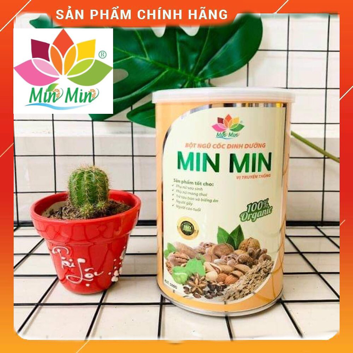 NGŨ CỐC DINH DƯỠNG MIN MIN 29 LOẠI HẠT _ 2 Hộp _1Kg
