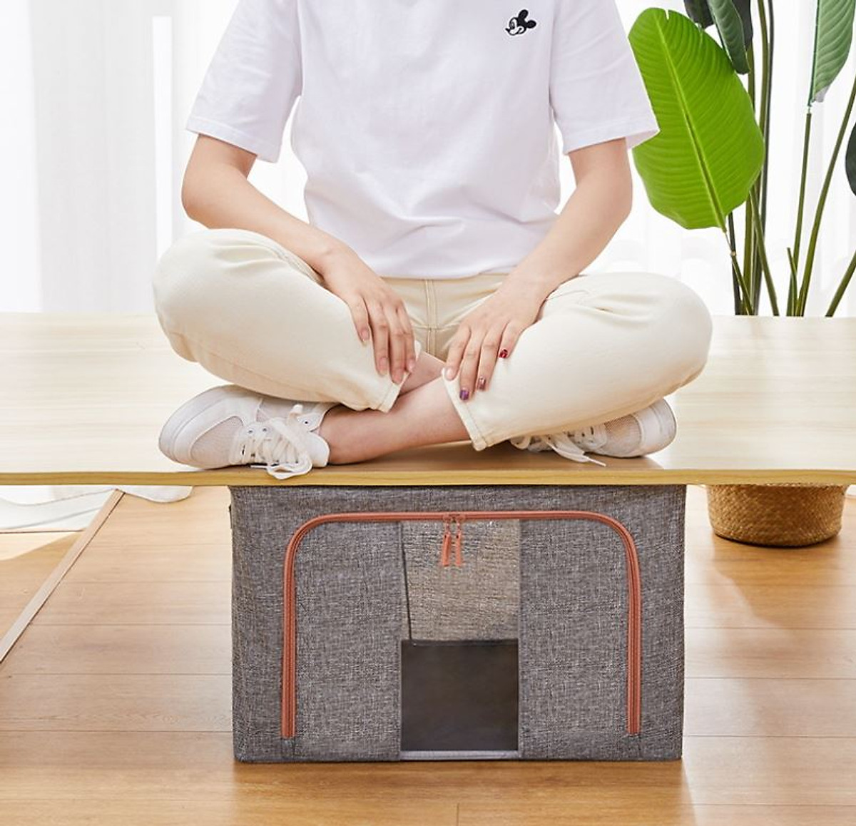 Túi Chăn Màn Khung Sắt Nhật Bản, Túi Đựng Chăn Mền Quần Áo Cao Cấp Chính Hãng – Hàng Xuất Khẩu