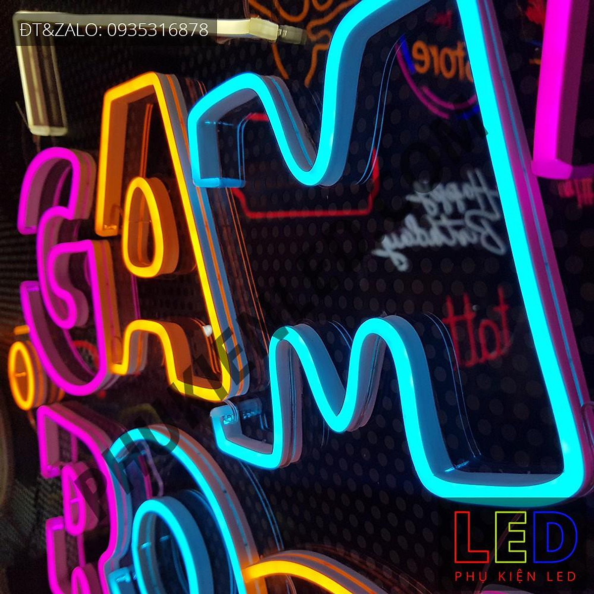 Mua Đèn Led Neon Chữ Game Room Nhiều Màu - Game Room Led Neon Sign, Đèn Led  Neon Game Trang Trí Phòng Game | Tiki