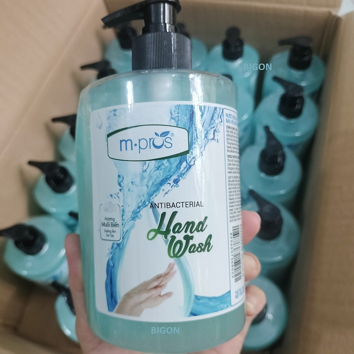 Nước Rửa Tay Diệt Khuẩn - Muối Biển