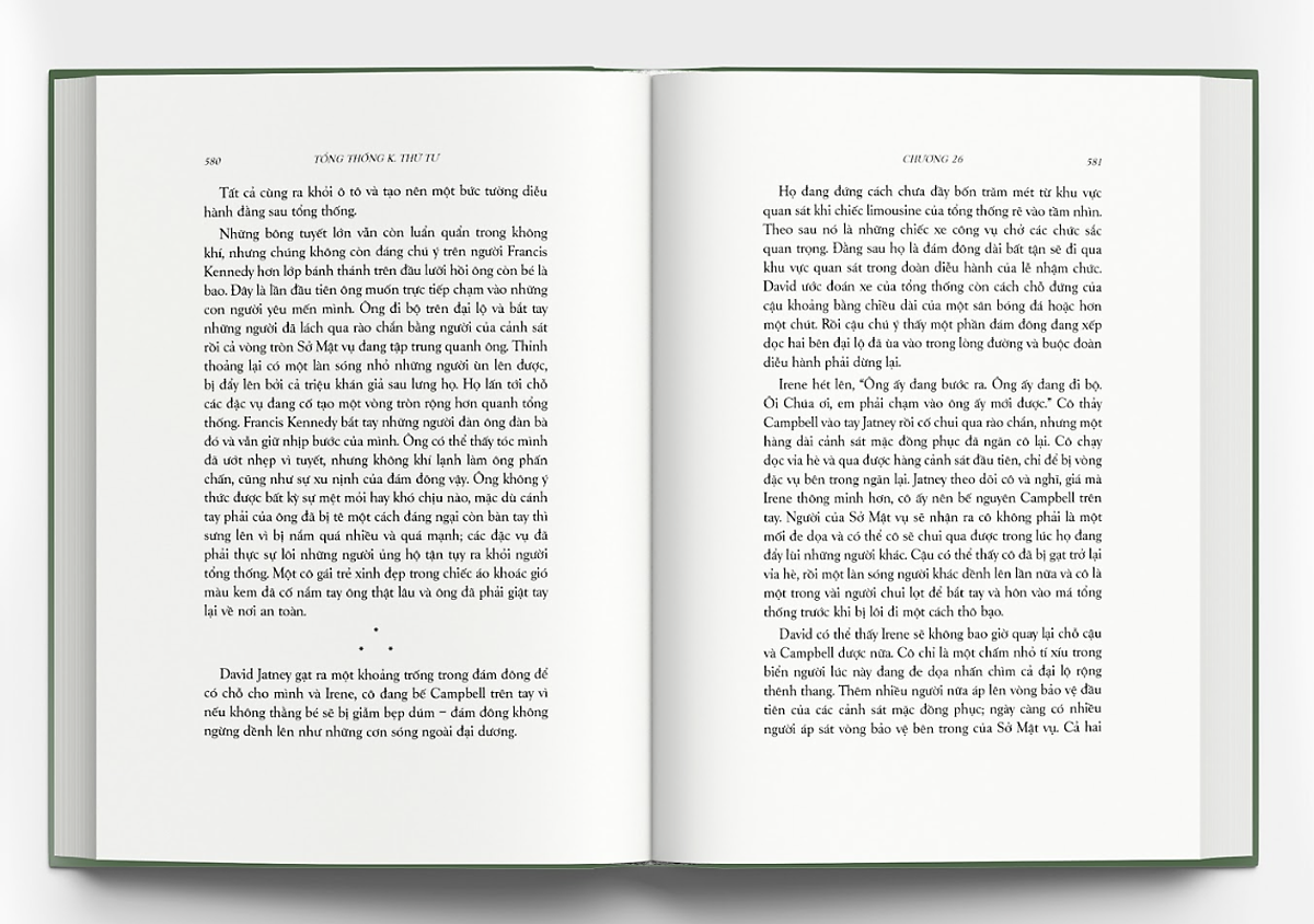 Sách - Mario Puzo Tổng Thống K Thứ Tư Tặng bookmark Vadata