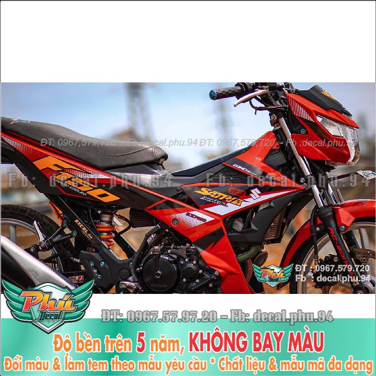 Đối thủ mới của Exciter 2019  Suzuki Satria Fi 2019  Danhgiaxe