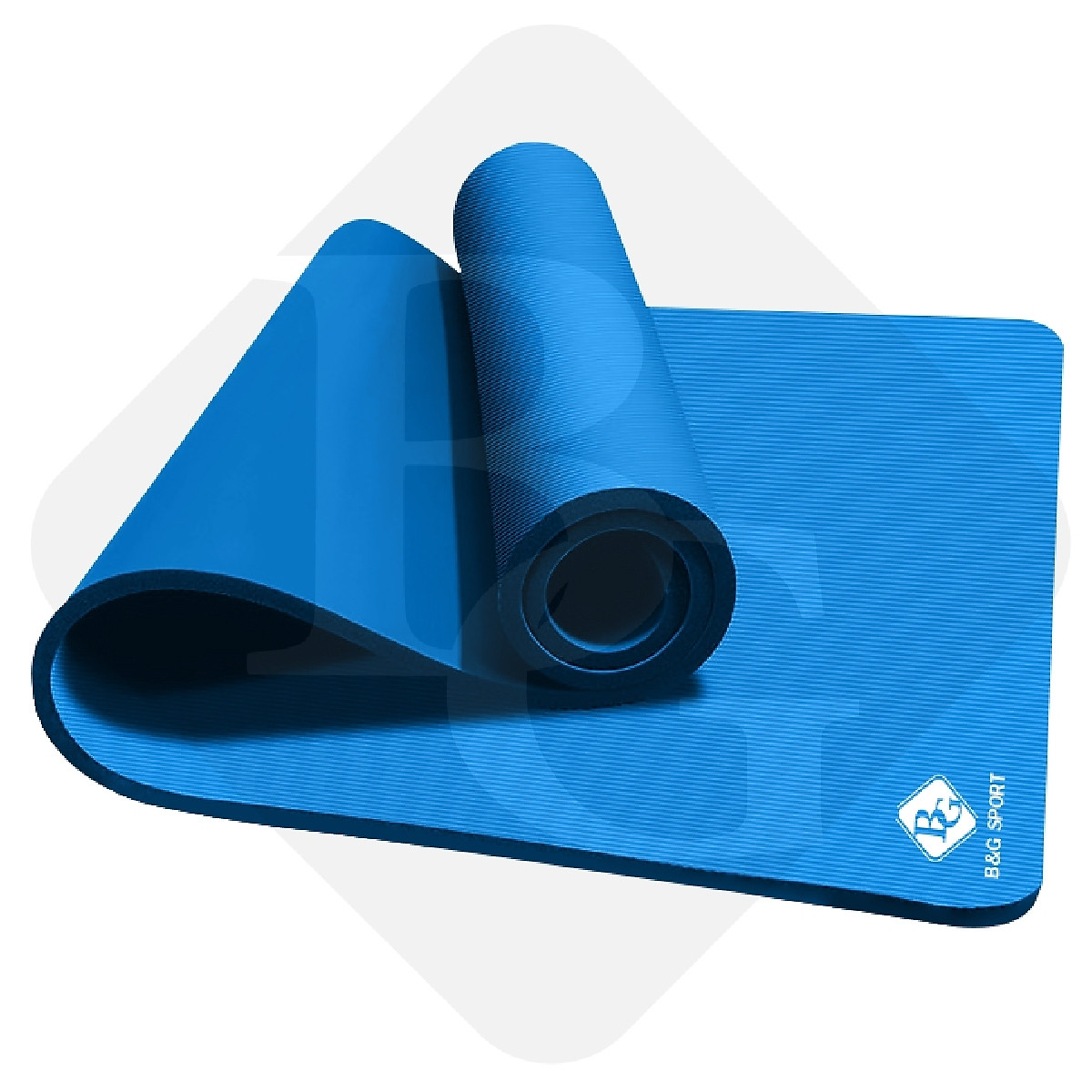 BG Thảm tập Yoga,GYM chuyên dụng dày 15mm NBR nguyên khối, độ đài hồi tốt, chống lún, Chống trơn trượt, độ bám cao, ngăn ngừa hôi và ẩm mốc (hàng nhập khẩu)