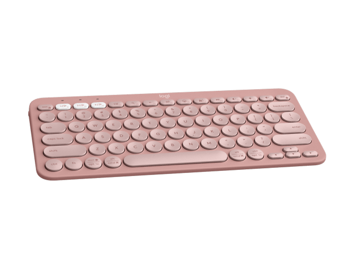 Bàn Phím Không Dây Logitech PEBBLE KEYS 2 K380S | Silent | kẾT NỐI Bluetooth - Hàng Chính Hãng