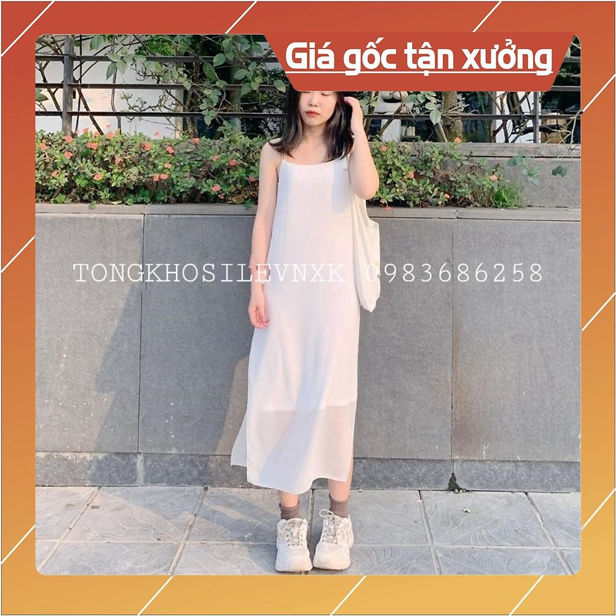 váy hai dây trắng giá tốt Tháng 7 2023  Mua ngay  Shopee Việt Nam