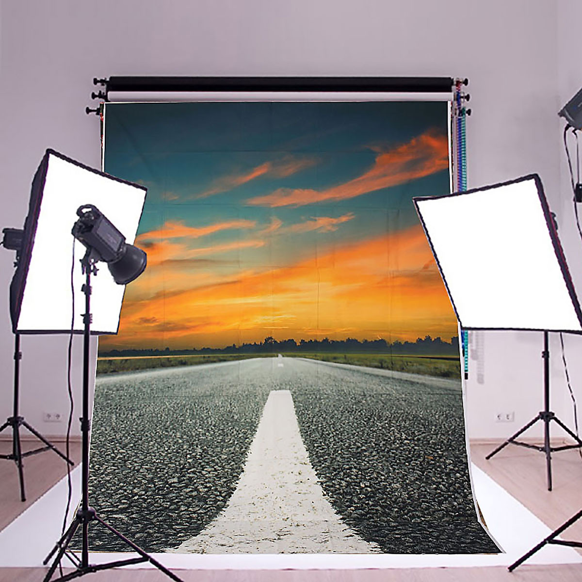 Mua Vinyl Background Backdrop Highway Landscape Photography Photo Prop  Studio 7X5FT