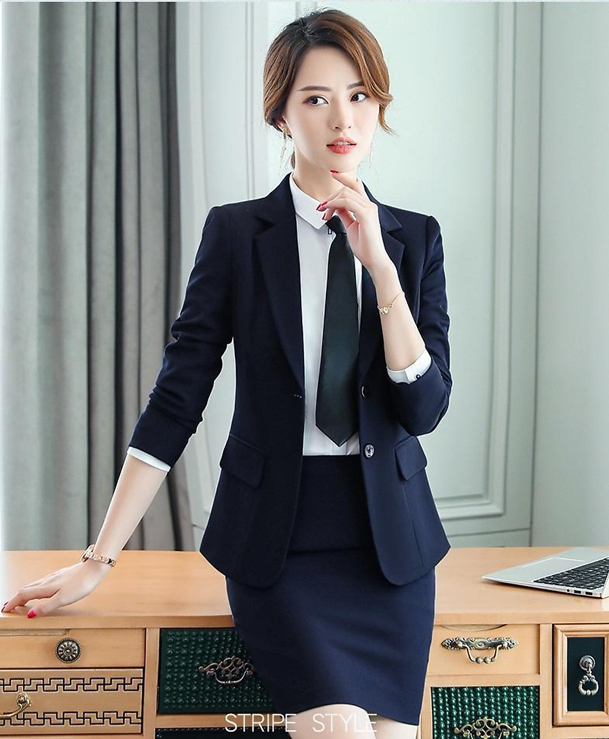 Bộ Vest Nữ Chân VáY CHữ A giá rẻ Tháng 52023BigGo Việt Nam