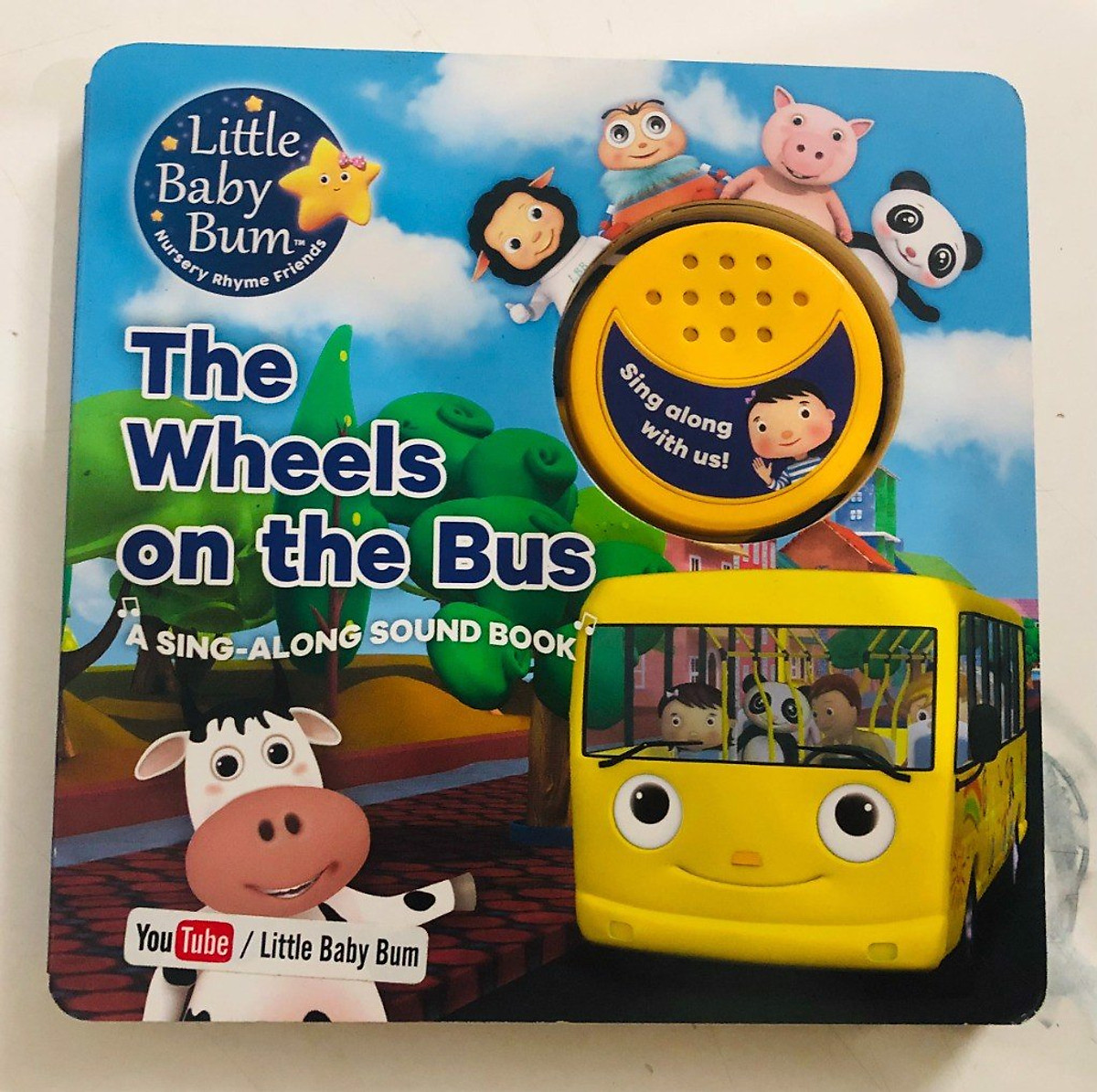 Sách: WHEELS ON THE BUS BRD & SOUND (2 TUỔI +)