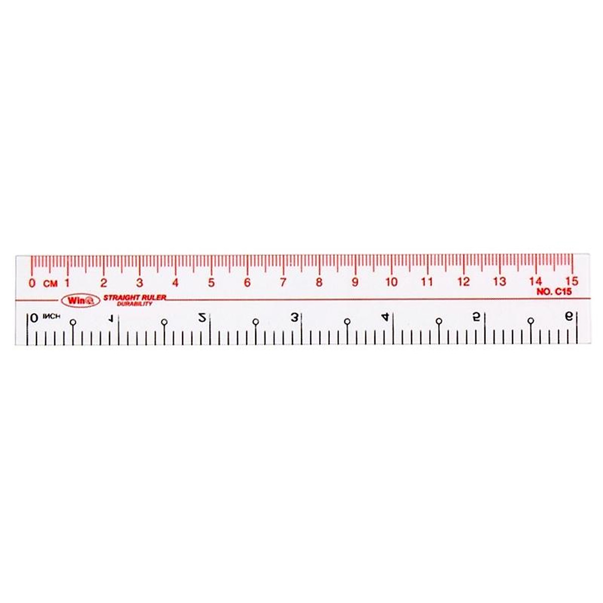 Bộ 12 Thước Thẳng WinQ 15cm C-15