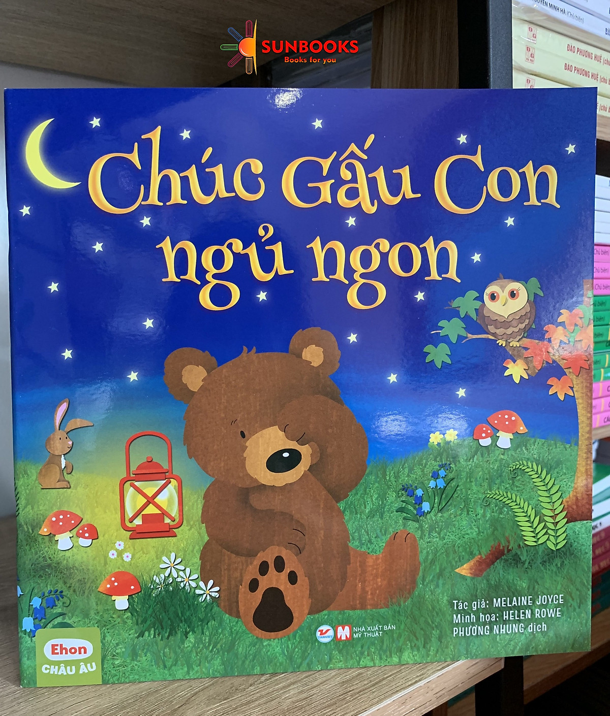 Ehon Châu Âu - Chúc Gấu Con Ngủ Ngon - Truyện tranh Ehon