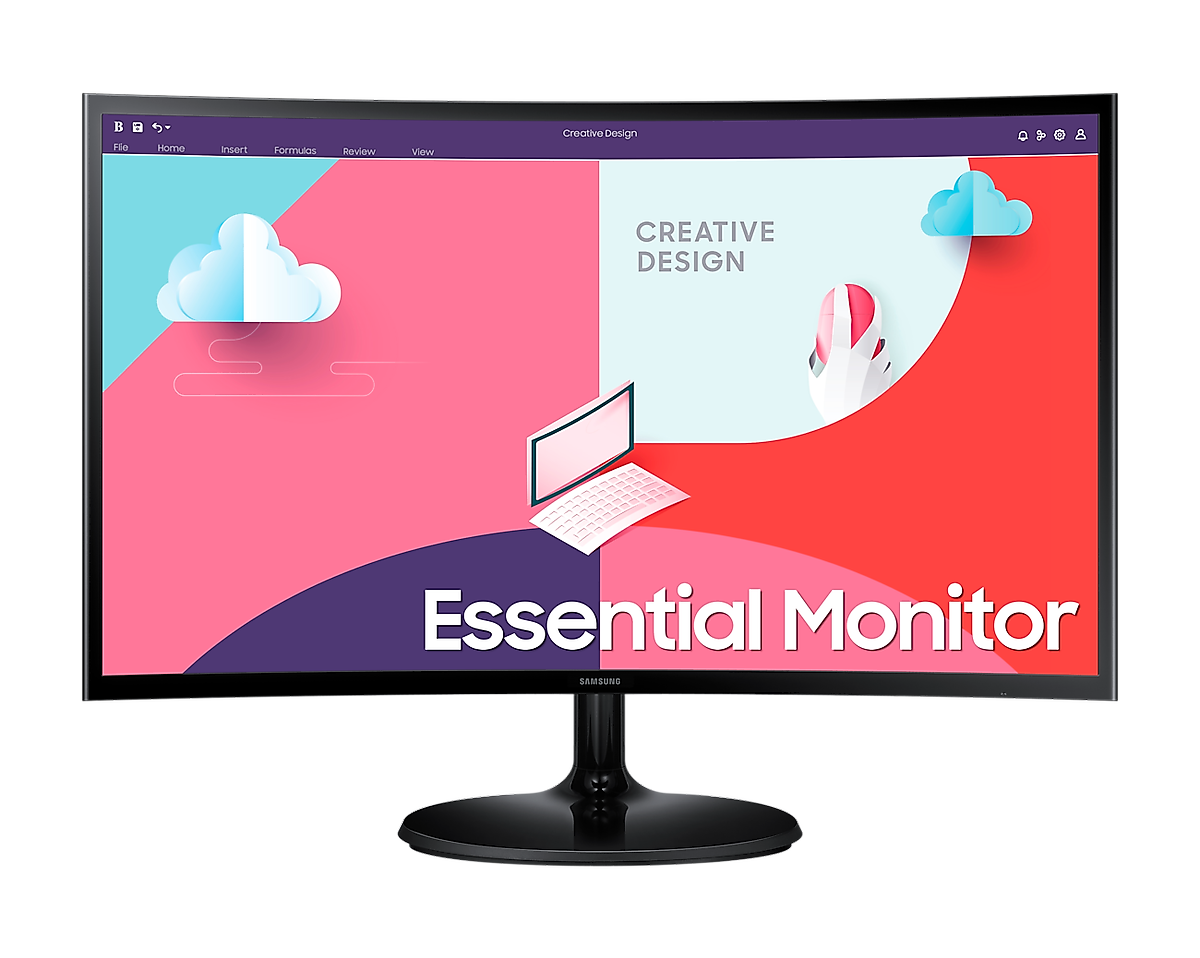 Màn Hình máy tính Cong Samsung S3 S36C LS27C360EAEXXV (27 inch, 1920 x 1080, 75Hz, VA, 4ms) - Hàng chính hãng