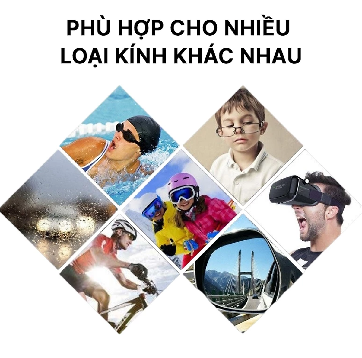Xịt CHỐNG MỜ Sương mù Kính Bơi chuyên dụng Cleacco - Hàng chính hãng
