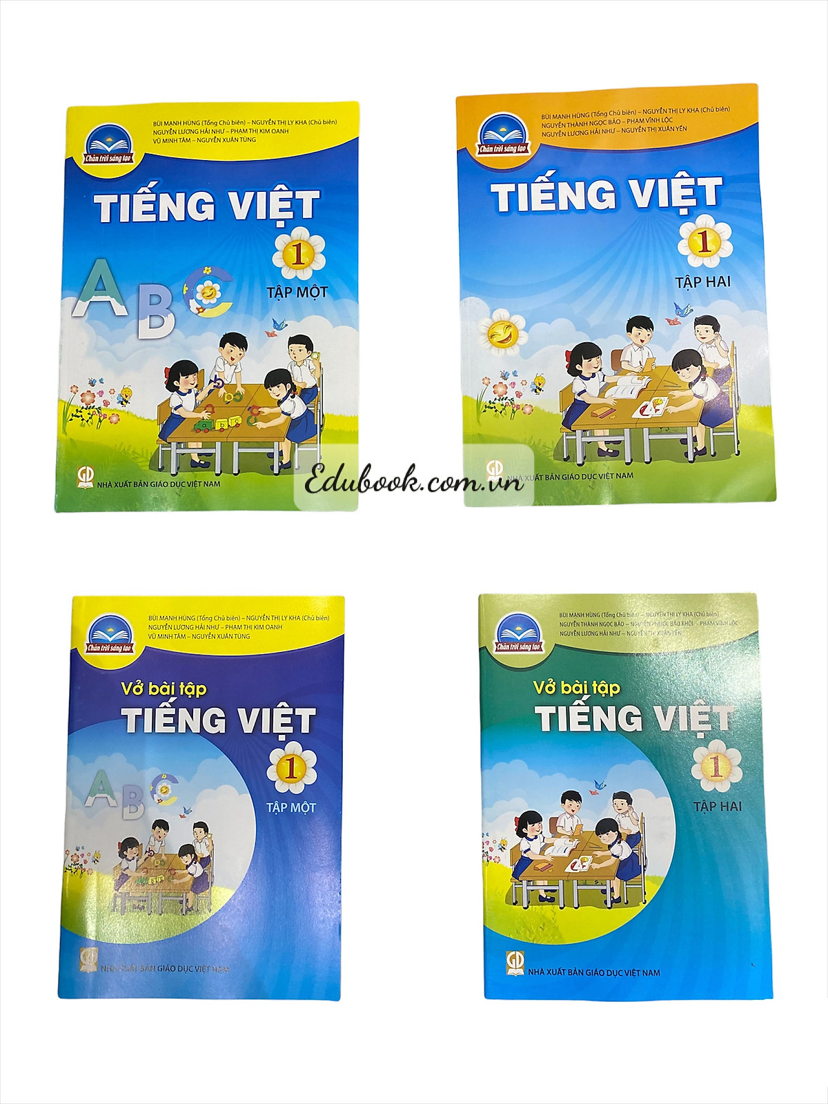 Combo 6 cuốn Sách Tiếng Việt Lớp 1 (Chân trời sáng tạo)