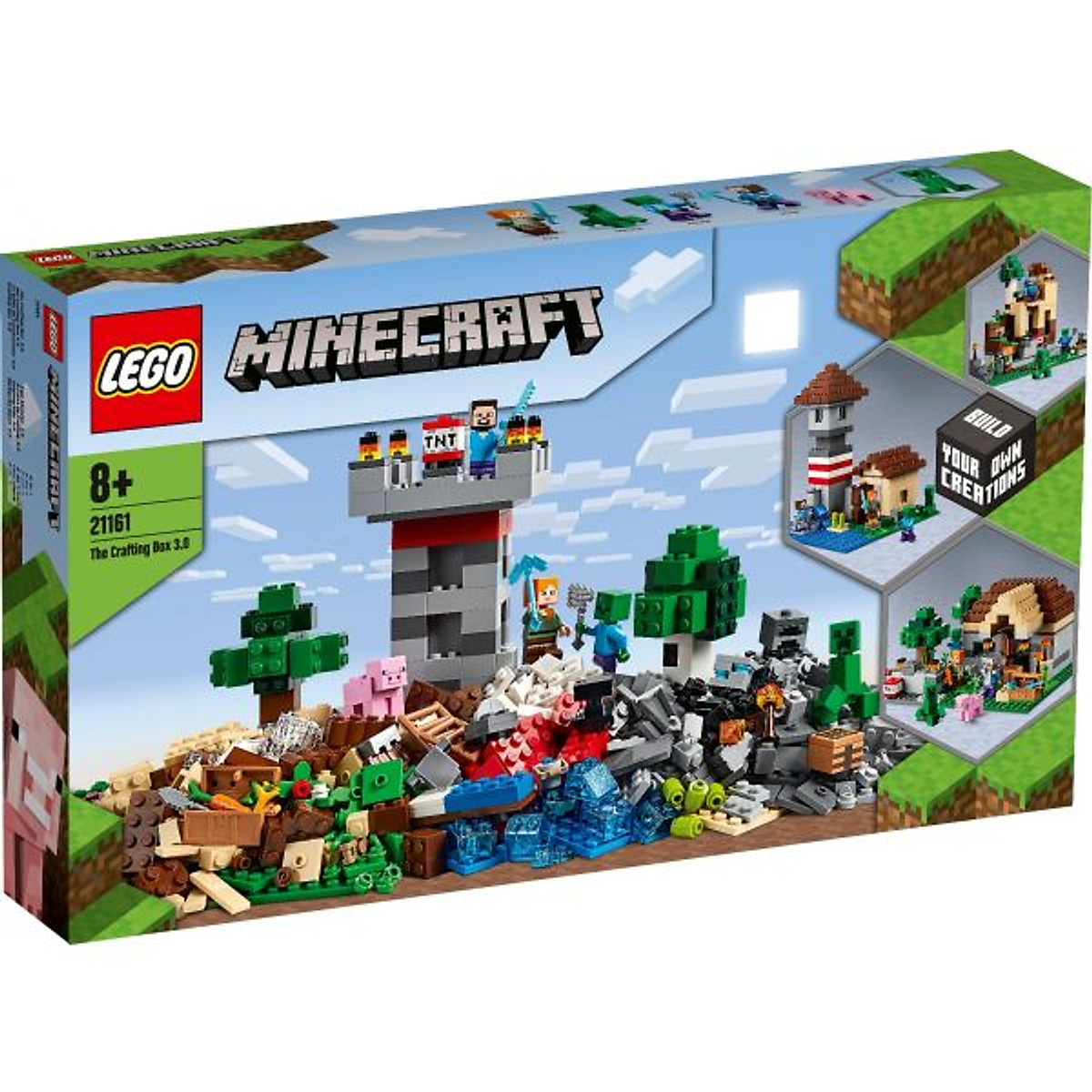 Mua Đồ chơi lắp ráp mô hình LEGO MINECRAFT Bộ MC sáng tạo 21161 ...