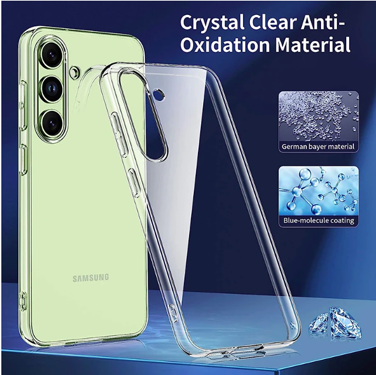 Ốp lưng silicon dẻo trong suốt mỏng 0.6mm cho Samsung Galaxy S23 FE hiệu Ultra Thin độ trong tuyệt đối chống trầy xước - Hàng nhập khẩu