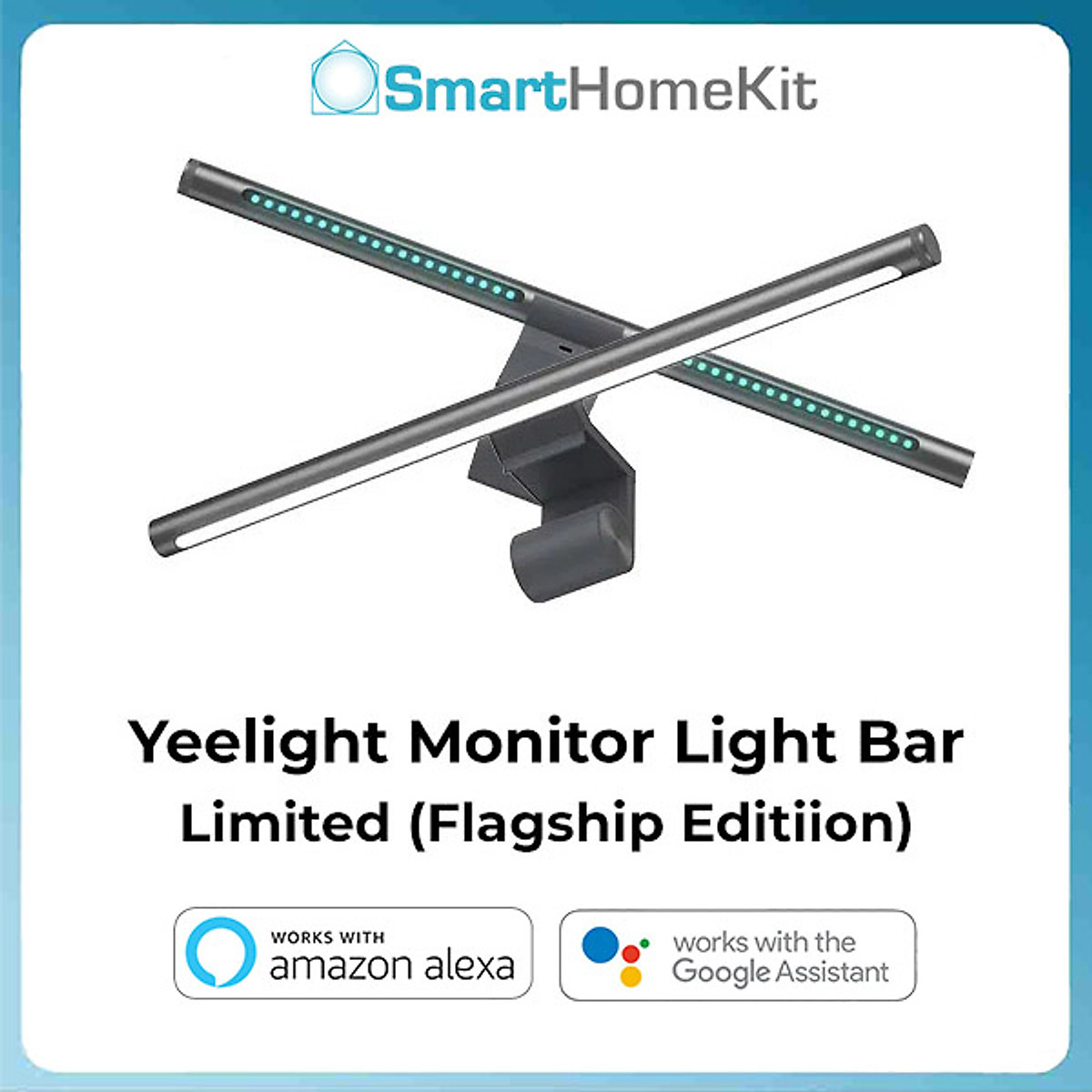 Đèn treo màn hình Yeelight LED Screen Light Bar Pro Flagship Edition (Limited)- Dùng được màn hình monitor cong/phẳng - Hàng Chính Hãng