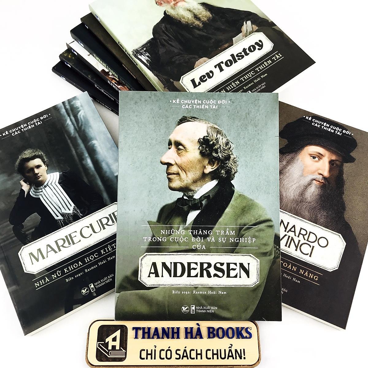 Sách Kể Chuyện Cuộc Đời Các Thiên Tài (combo 9 cuốn) - bộ sách về các danh nhân vĩ đại của nhân loại