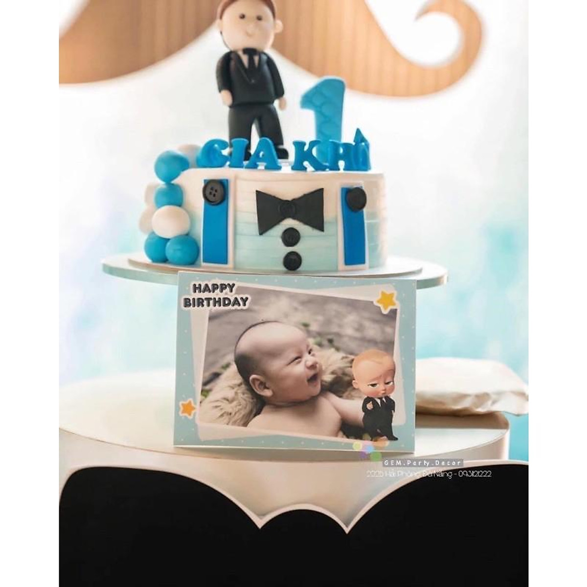 khung ảnh chibi trang trí sinh nhật cho bé yêu  chibi cho bé gái 1 tuổi