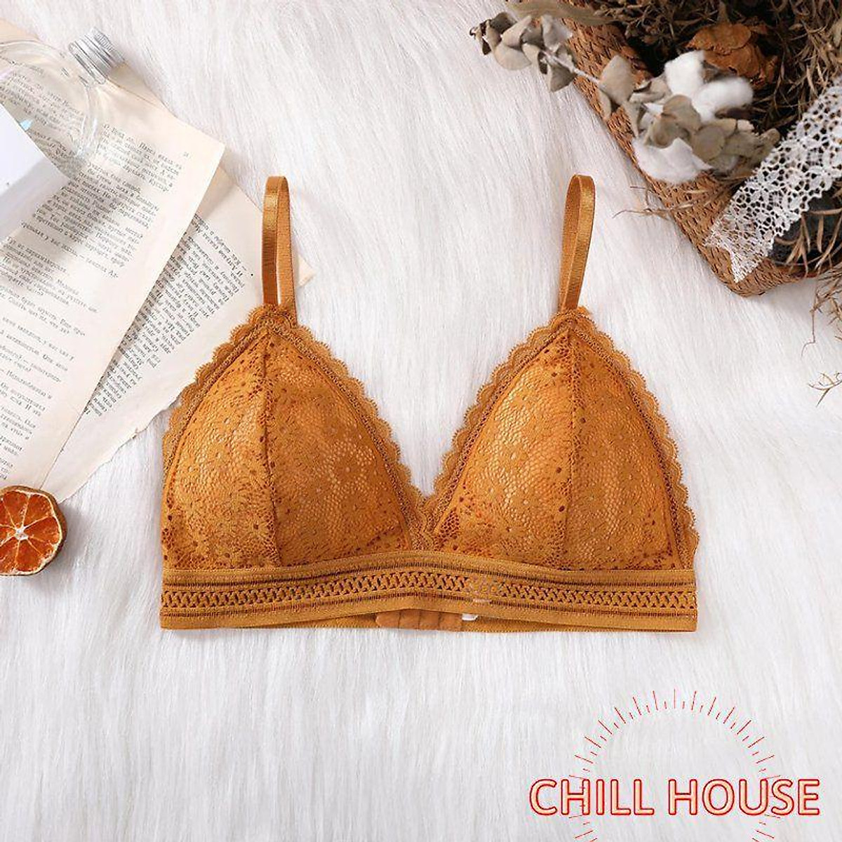 Áo Bra REN kiểu Pháp mút mỏng tháo được nhiều màu mã 7338 - CHILLHOUSE