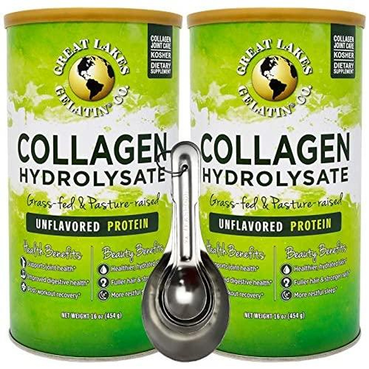 Mua Great Lakes Gelatin, 2 Pk Collagen Hydrolysate Unflavored Beef
