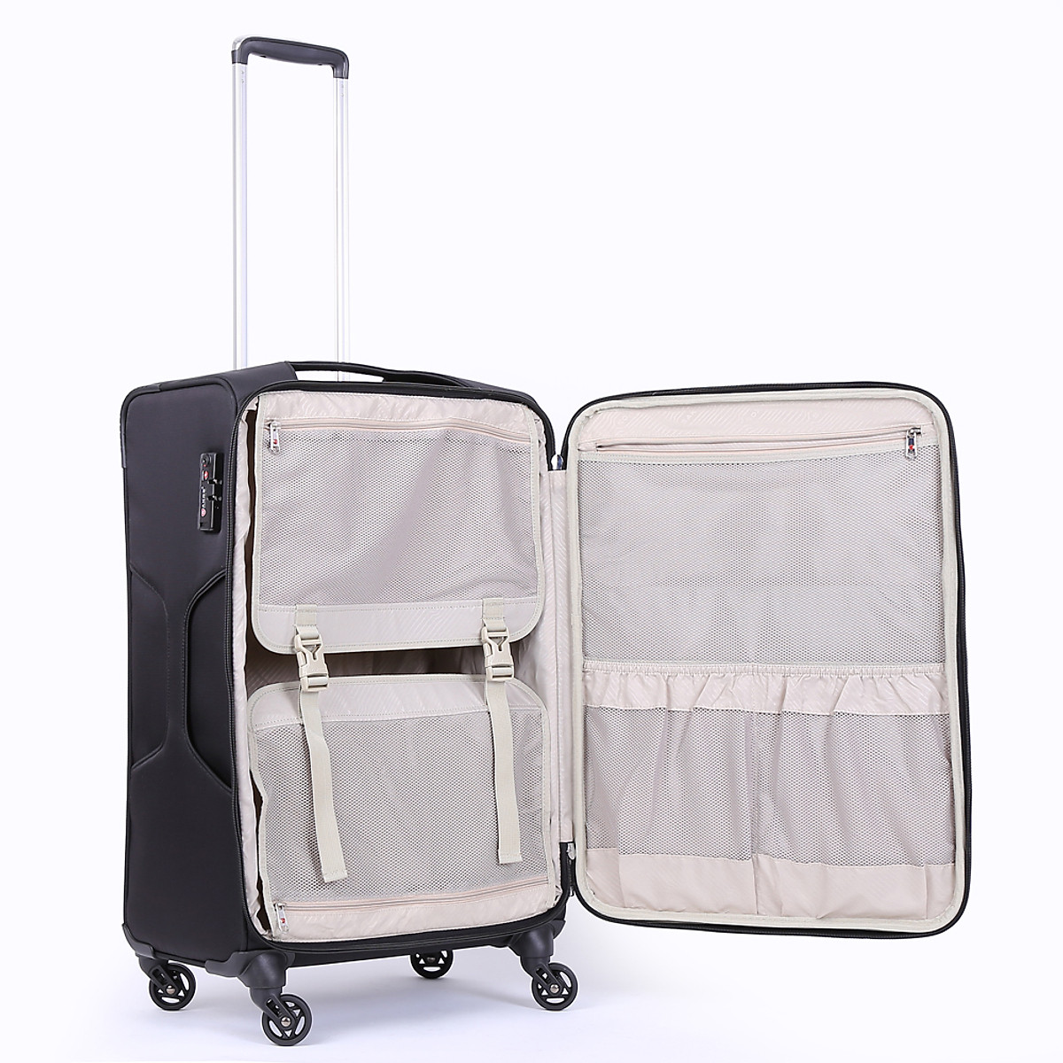 Vali Kéo Vải Du Lịch SAKOS ELITE 6 FG (24 inch) - Size ký gửi (Trung) - Khoá TSA
