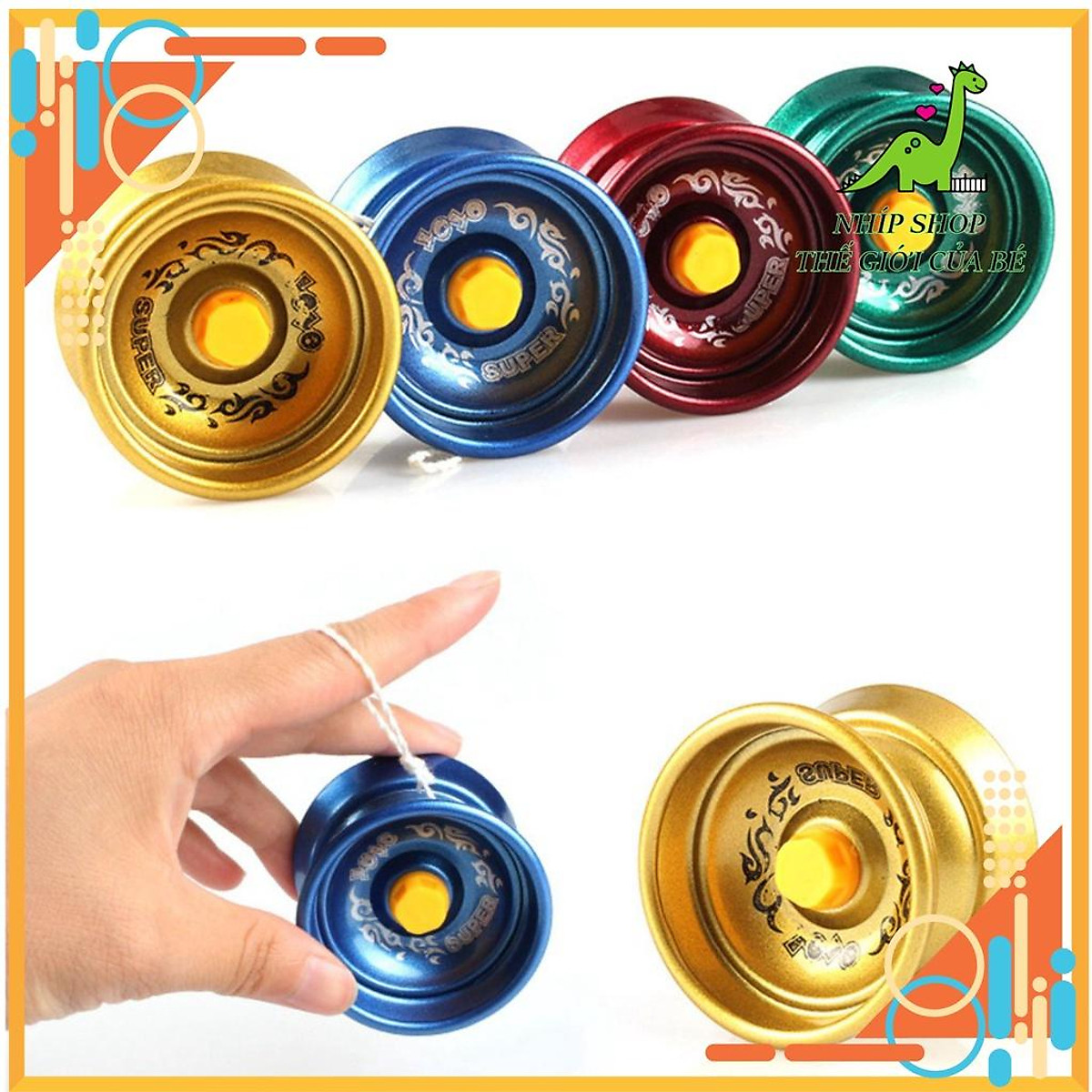 Con quay YOYO bằng siêu bền đẹp - Con quay YOYO cho bé - Yoyo