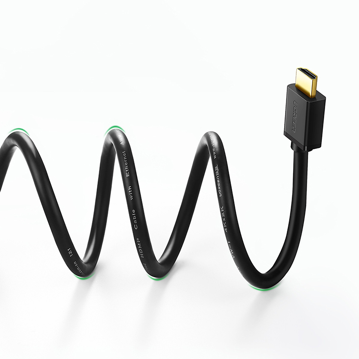 Dây HDMI 1.4 thuần đồng 19+1 Dài 1-5M UGREEN HD104 - Hàng chính hãng