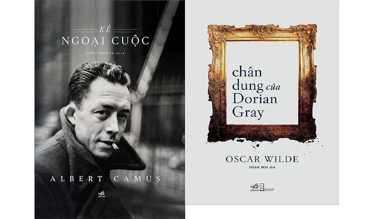 Combo tiểu thuyết văn học kinh điển: Chân Dung Của Dorian Gray + Kẻ Ngoại Cuộc (bản bìa cứng)