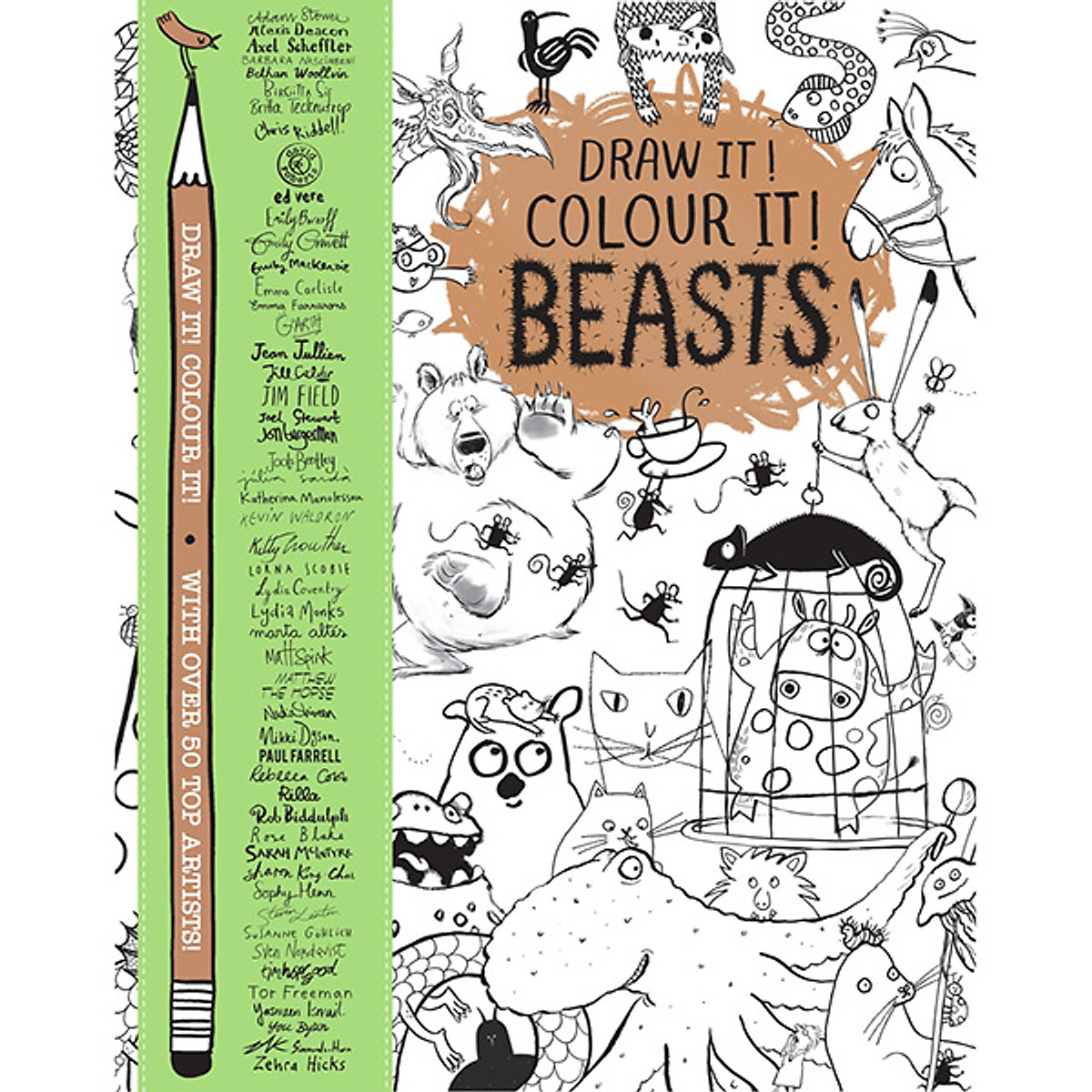 Draw It! Colour It! Beasts