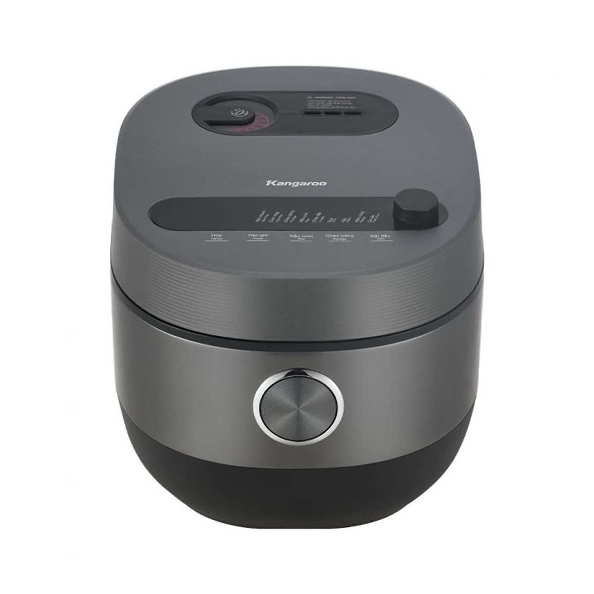 Nồi cơm điện cao tần Kangaroo model KG18RIH2, dung tích 1.8L, công suất 1300W, công nghệ gia nhiệt IH, cho nhiệt tỏa đều, nhanh - Hàng chính hãng