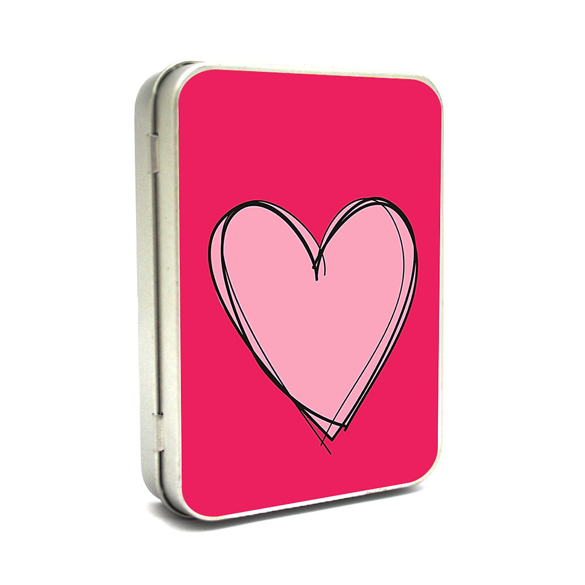 Mua Hộp thiếc Vintage Box - Pink heart Mua Hộp thiếc Vintage Box - Pink heart