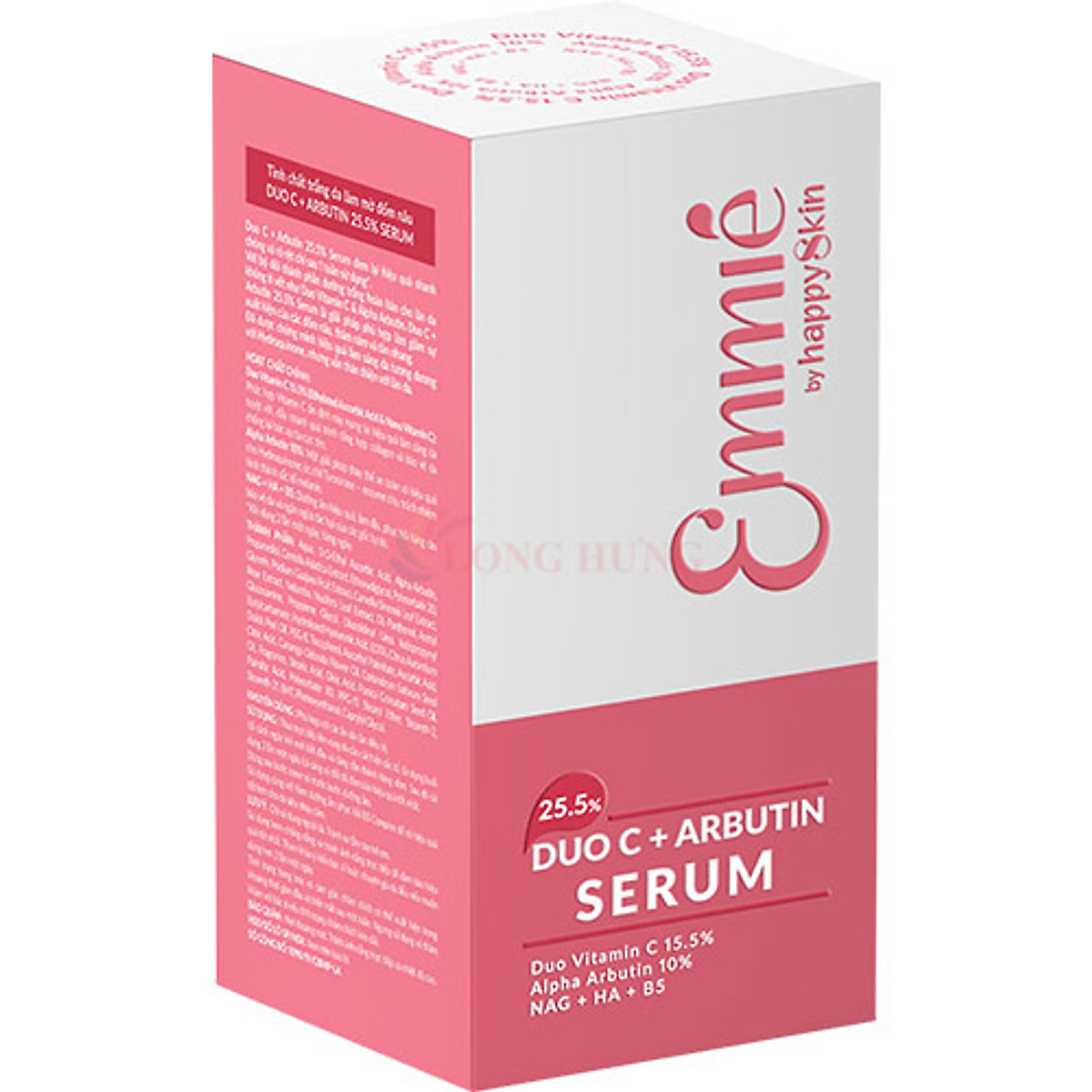 Tinh chất làm mờ đốm nâu, thâm nám Emmié Duo C + Arbutin 25.5% Serum (30ml) - Hàng chính hãng