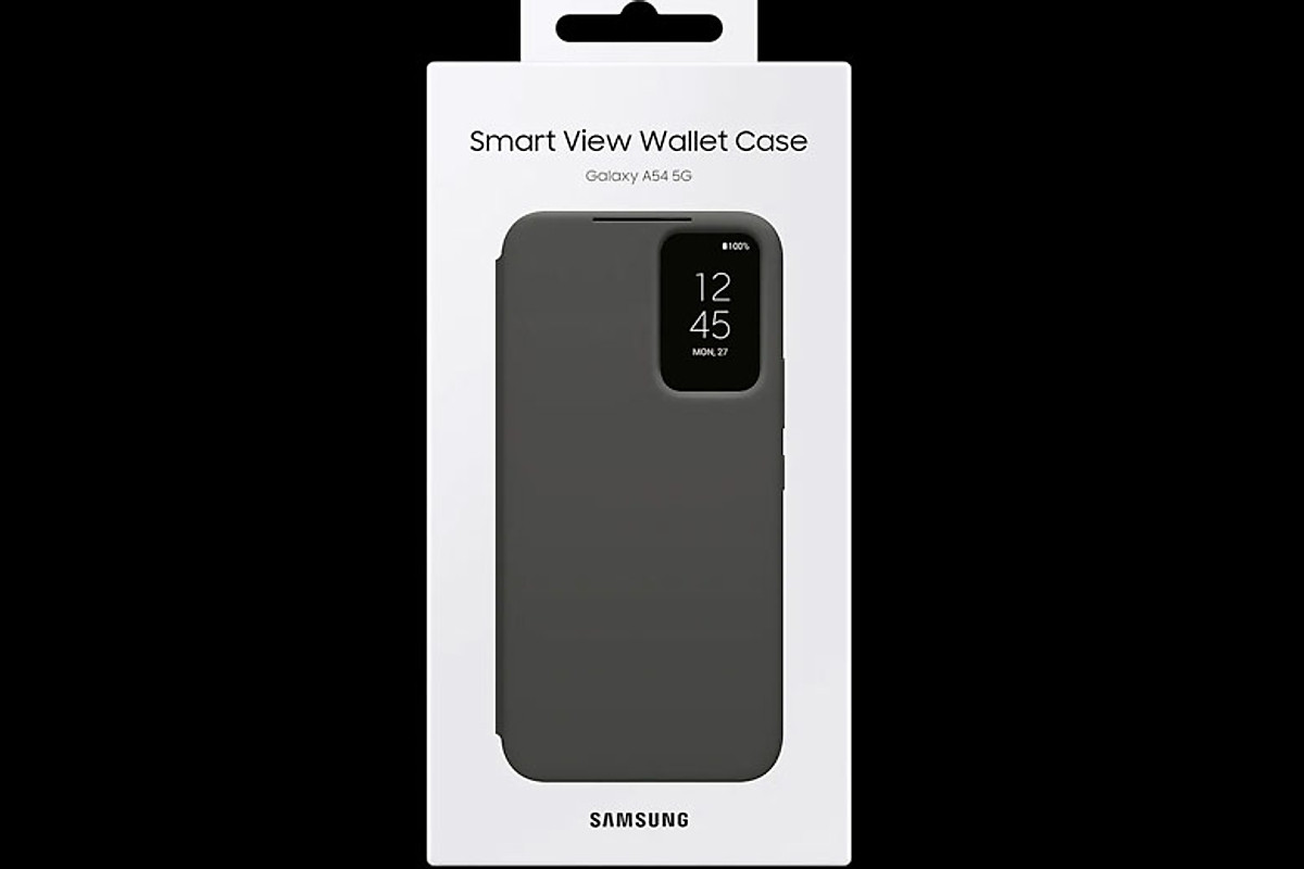 Bao da Samsung Galaxy A54 5G Smart View Wallet Case ( Clear View ) - Hàng Chính Hãng