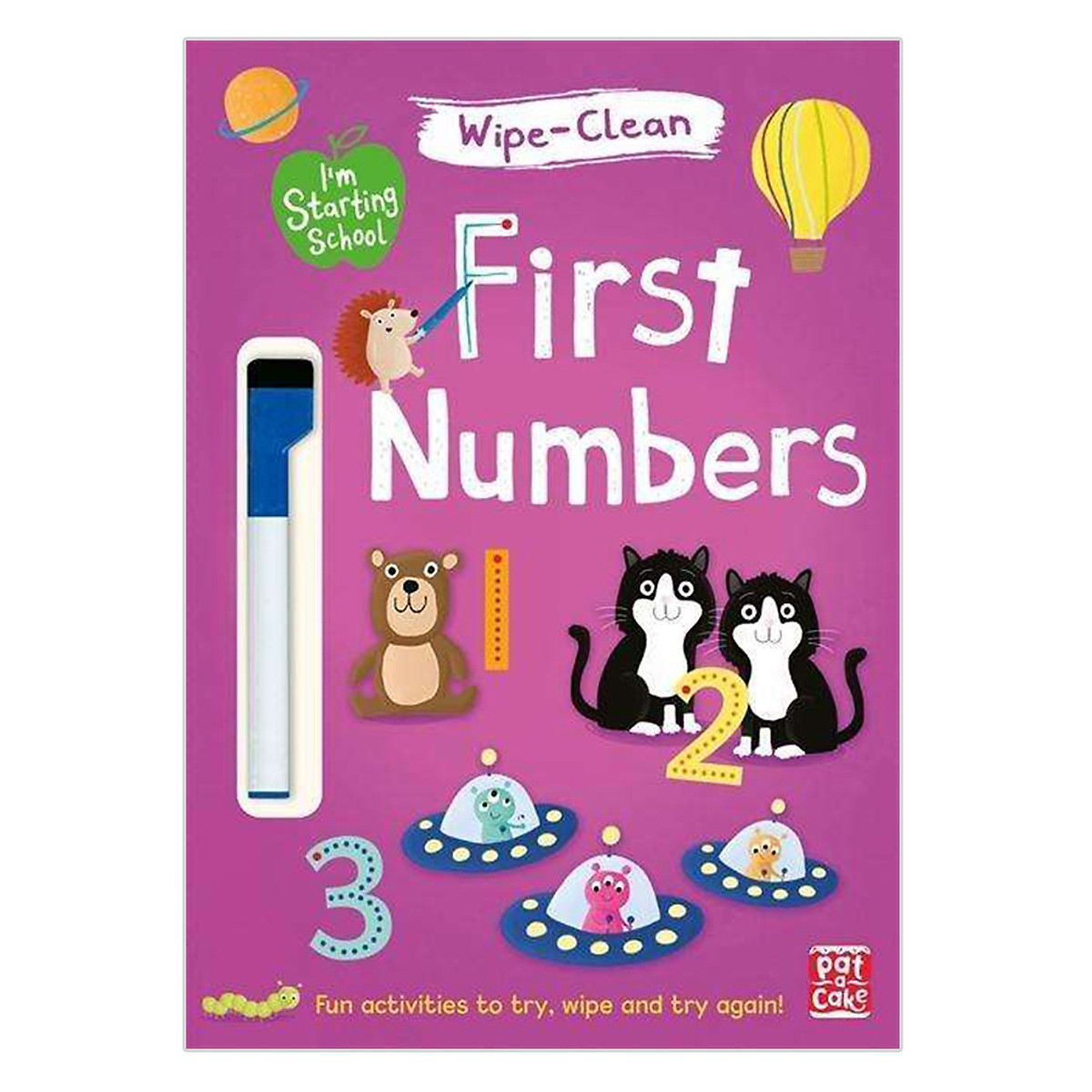 I'M Starting School: First Numbers: Wipe-Clean Book With Pen - I'M Starting School