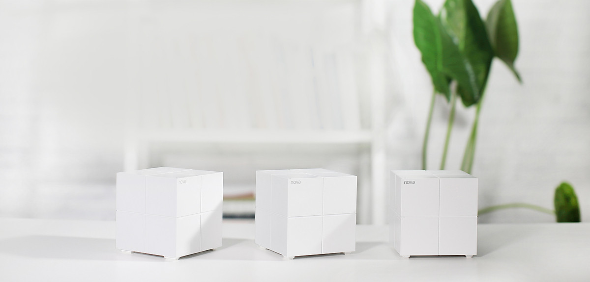 Bộ 3 Thiết Bị Router Wifi Tenda NOVA MW6 - Hàng Nhập Khẩu