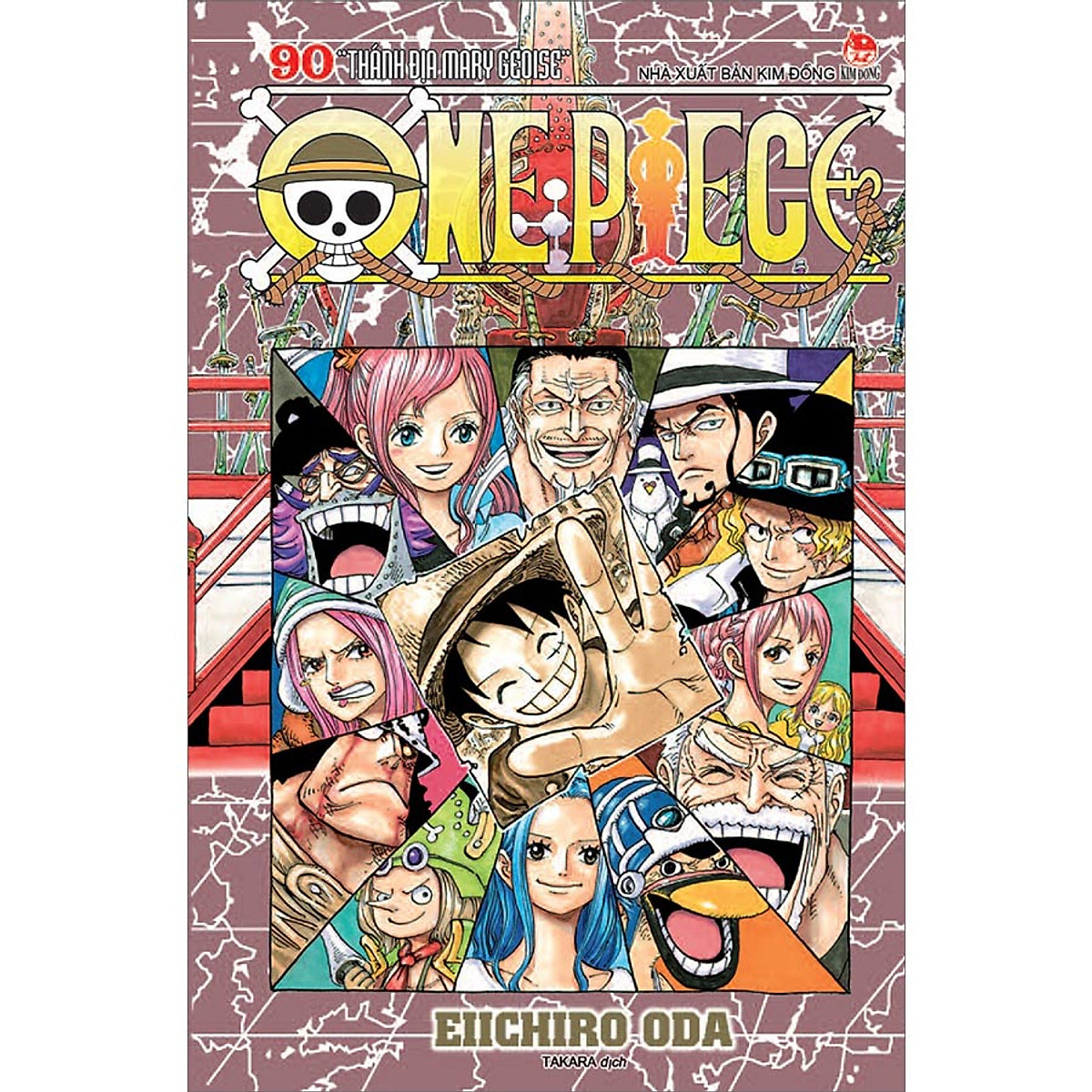 One Piece Tập 90: Thánh Địa Mary Geoise (Tái Bản 2022) - Truyện Tranh ...