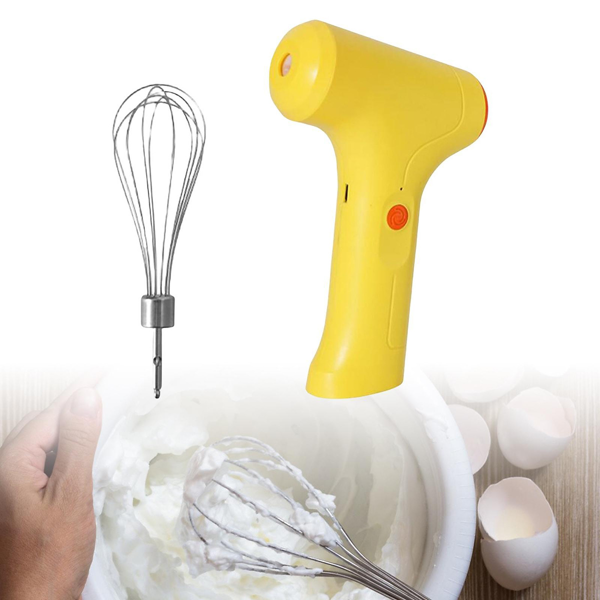 Toshionics Electric Hand Beater Egg Cake Cream Whipping Mixer Food Blender  For Kitchen With 7 Gears And 4 Pieces Stainless Blades UAE | Dubai, Abu  Dhabi